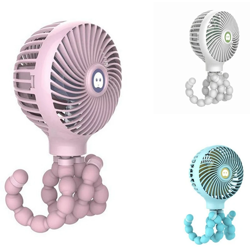 Mini Portable Hanging Octopus Shape Stand Adjustable Handheld USB Charging Fan Cooler For Baby Stroller Student
Mini Portable Hanging Octopus Shape Stand Adjustable Handheld USB Charging Fan Cooler For Baby Stroller Student