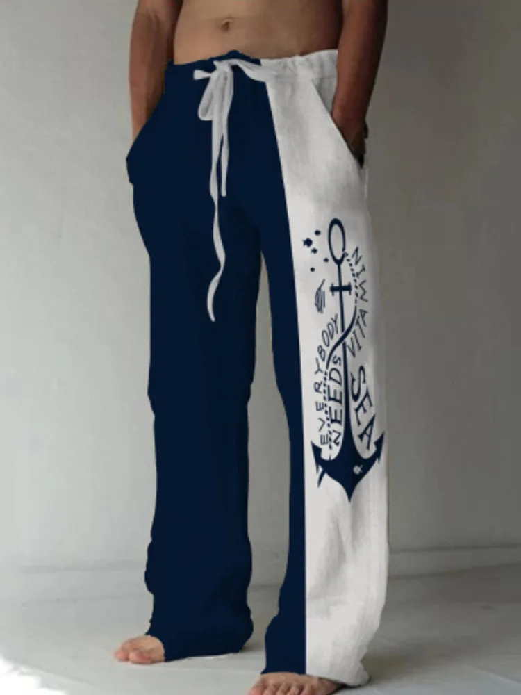 Drawstring Elastic Waist Breathable Streetwear Pants 2022 Men Linen Pants Casual Printed Loose Trouser Fashion Hip Hop Sweatpant
Drawstring Elastic Waist Breathable Streetwear Pants 2022 Men Linen Pants Casual Printed Loose Trouser Fashion Hip Hop Sweatpant