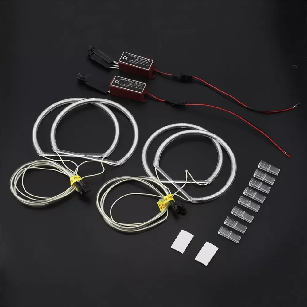 BMW E46 3 Series 1999-2004 Hot New LED CCFL Angel Eyes Non-HID Halogen Headlight White/Yellow Halo Rings Kit
BMW E46 3 Series 1999-2004 Hot New LED CCFL Angel Eyes Non-HID Halogen Headlight White/Yellow Halo Rings Kit
