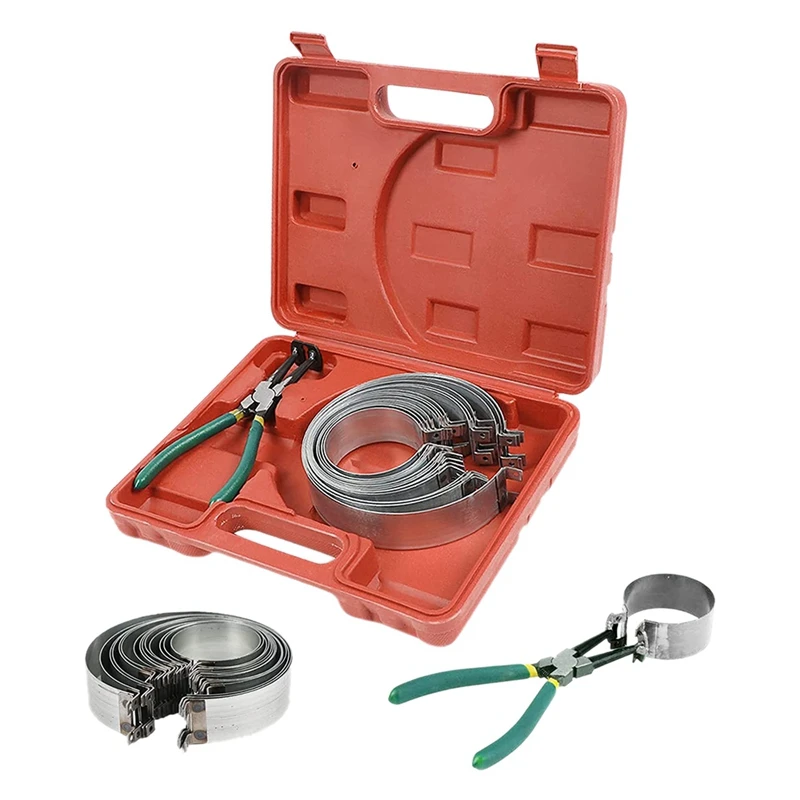 Car Engine Piston Ring Compressor Kit Piston Ring Removal Tool Belt Piston Pliers Auto Repair Tool for Car Truck
Car Engine Piston Ring Compressor Kit Piston Ring Removal Tool Belt Piston Pliers Auto Repair Tool for Car Truck
