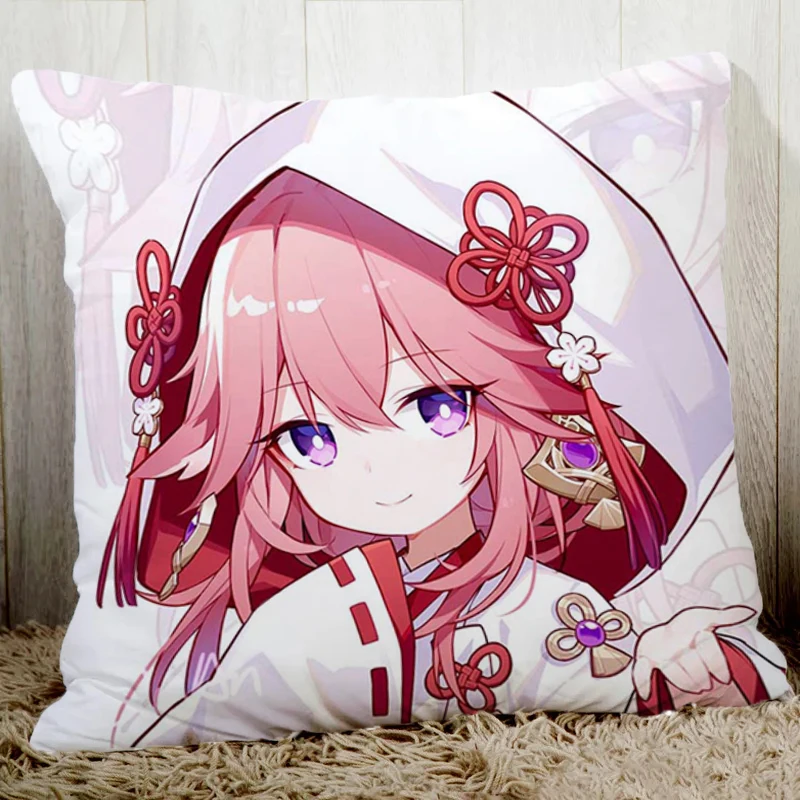 45x45cm Genshin Impact Body Pillow Cover Cushion Cover for Bed Pillow Decorative Cushion Fall Decor Sofa Mihoyo Anime Pillowcase
45x45cm Genshin Impact Body Pillow Cover Cushion Cover for Bed Pillow Decorative Cushion Fall Decor Sofa Mihoyo Anime Pillowcase