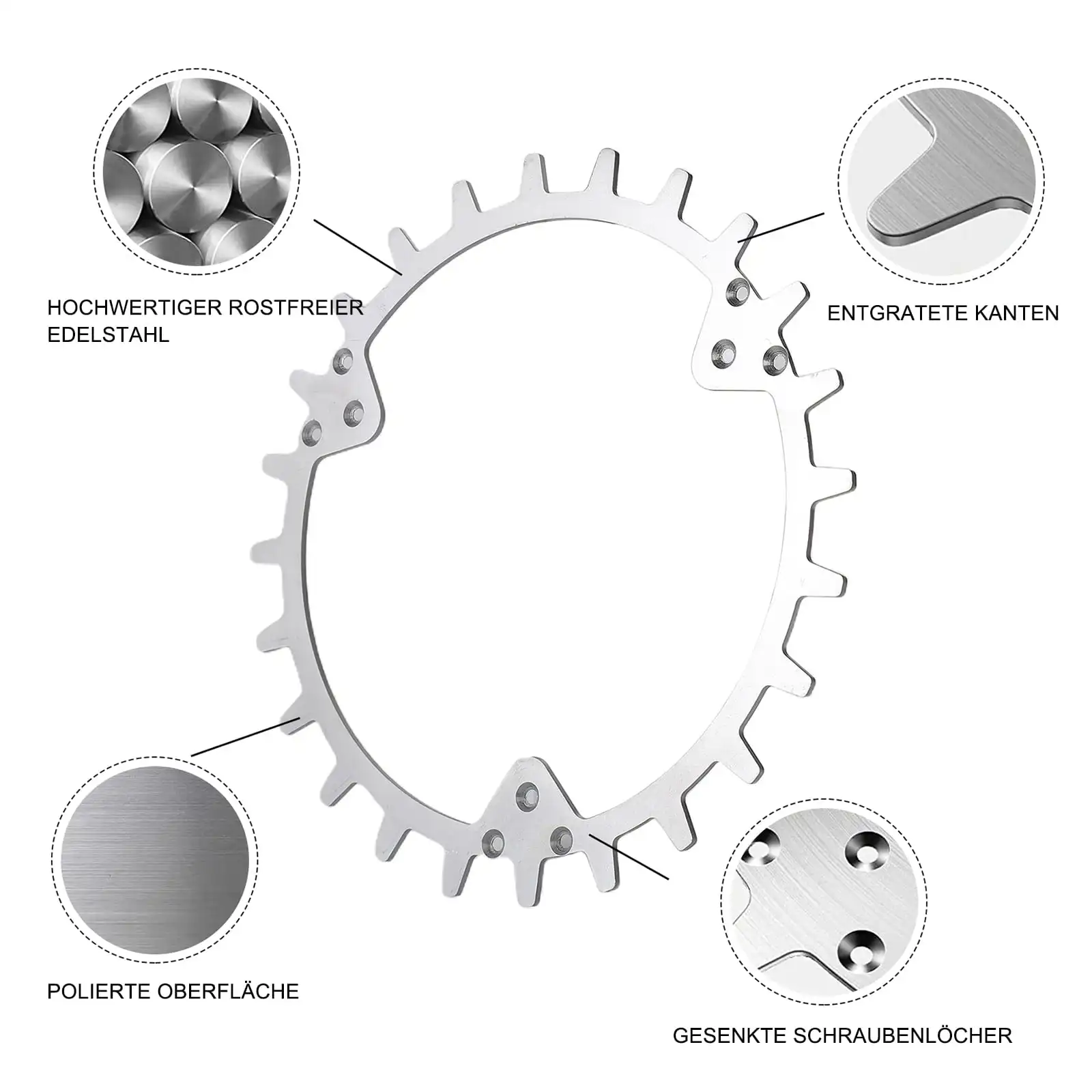 2 Pcs Robotic Mower Traction Wheel Stainless Steel Robot Pulley For 420/320/430X/435X/440/450X Garden Power Tool Accessories
2 Pcs Robotic Mower Traction Wheel Stainless Steel Robot Pulley For 420/320/430X/435X/440/450X Garden Power Tool Accessories