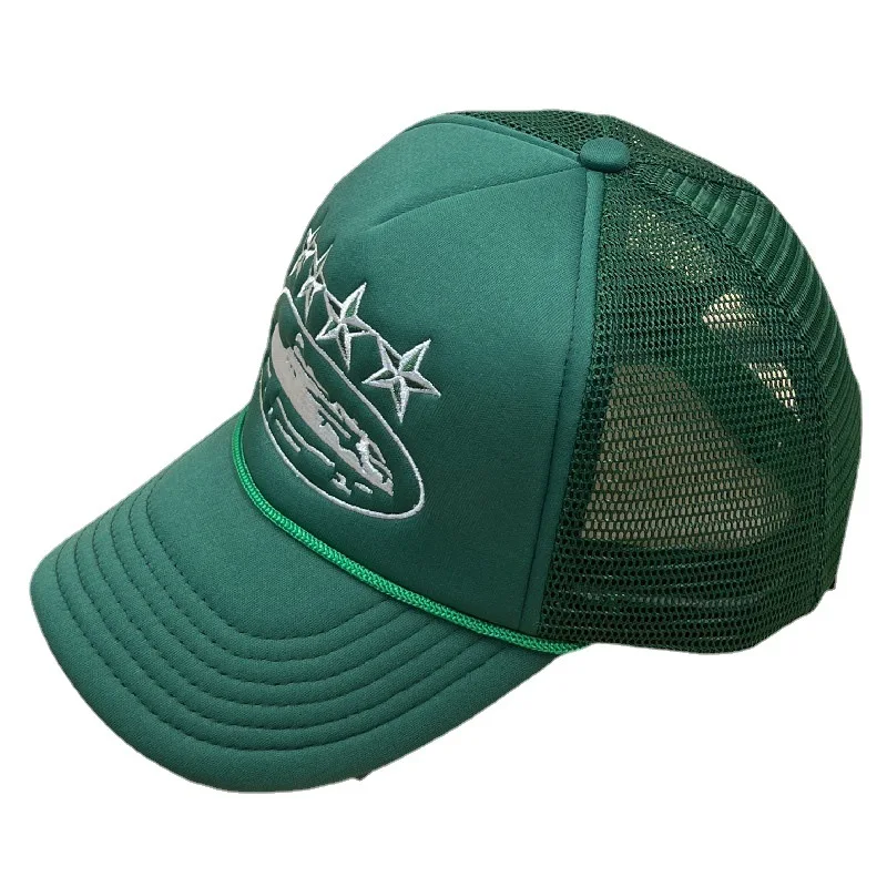 New with Tag Cench Ship Stars TRUCKER HAT Truck Hat Baseball Cap Atlanta limited Trend Street Skateboard Hat Curved Brim R86
New with Tag Cench Ship Stars TRUCKER HAT Truck Hat Baseball Cap Atlanta limited Trend Street Skateboard Hat Curved Brim R86