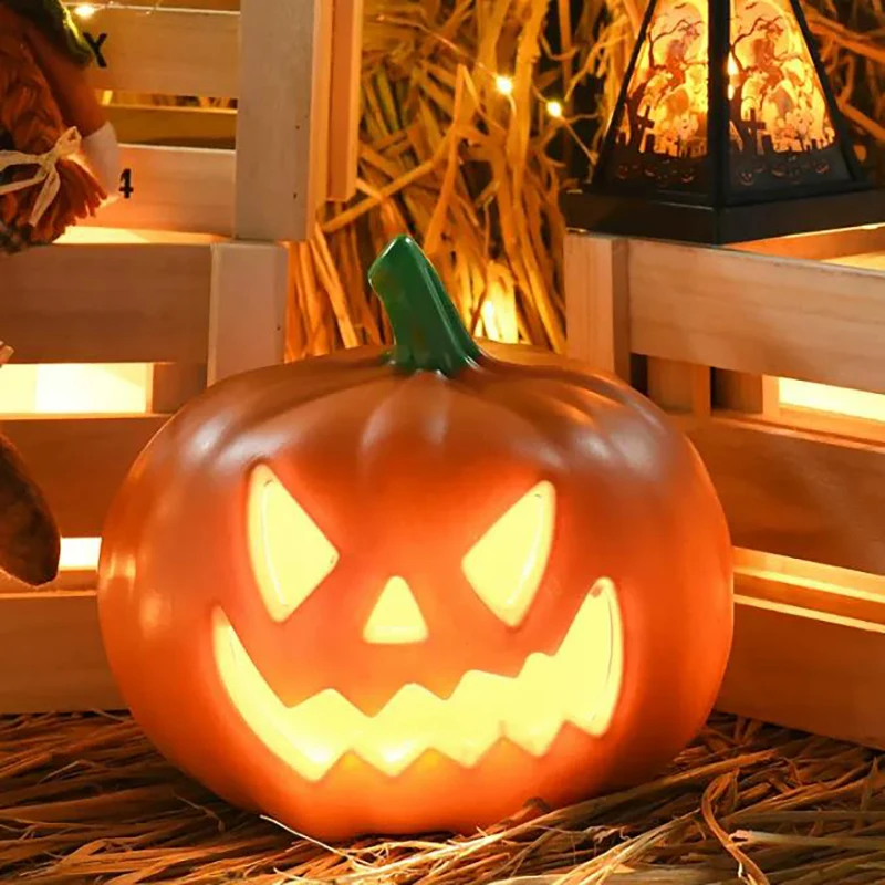 

Halloween Pumpkin Lamp Decorations Outdoor Garden Shopping Mall Display Window Bar Amusement Park Dress Up Prop Big Pumpkin Lamp