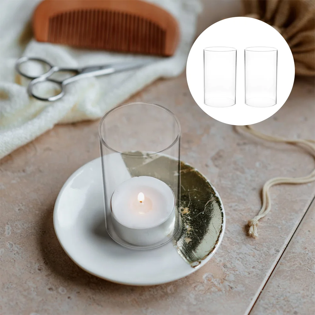 Glass Holder Chimney Shade Tube Cover Lamp Cylinder Holders Open Clear Sleeve Candleholder Pillar Dome Decorative Ended
Glass Holder Chimney Shade Tube Cover Lamp Cylinder Holders Open Clear Sleeve Candleholder Pillar Dome Decorative Ended