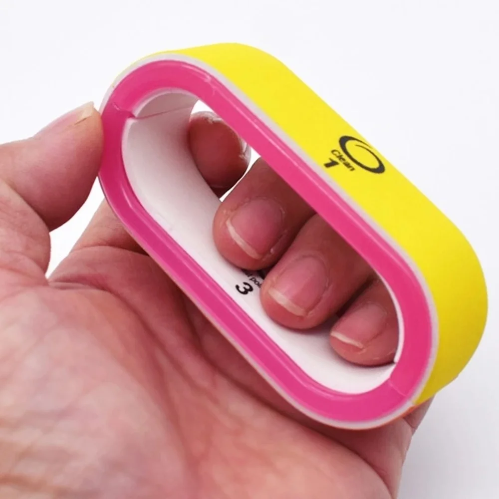 1pcs 4 Steps Nail File Buffer Grinding Sanding Polishing Block Buffing Colorful Nail File Pedicure Care
1pcs 4 Steps Nail File Buffer Grinding Sanding Polishing Block Buffing Colorful Nail File Pedicure Care