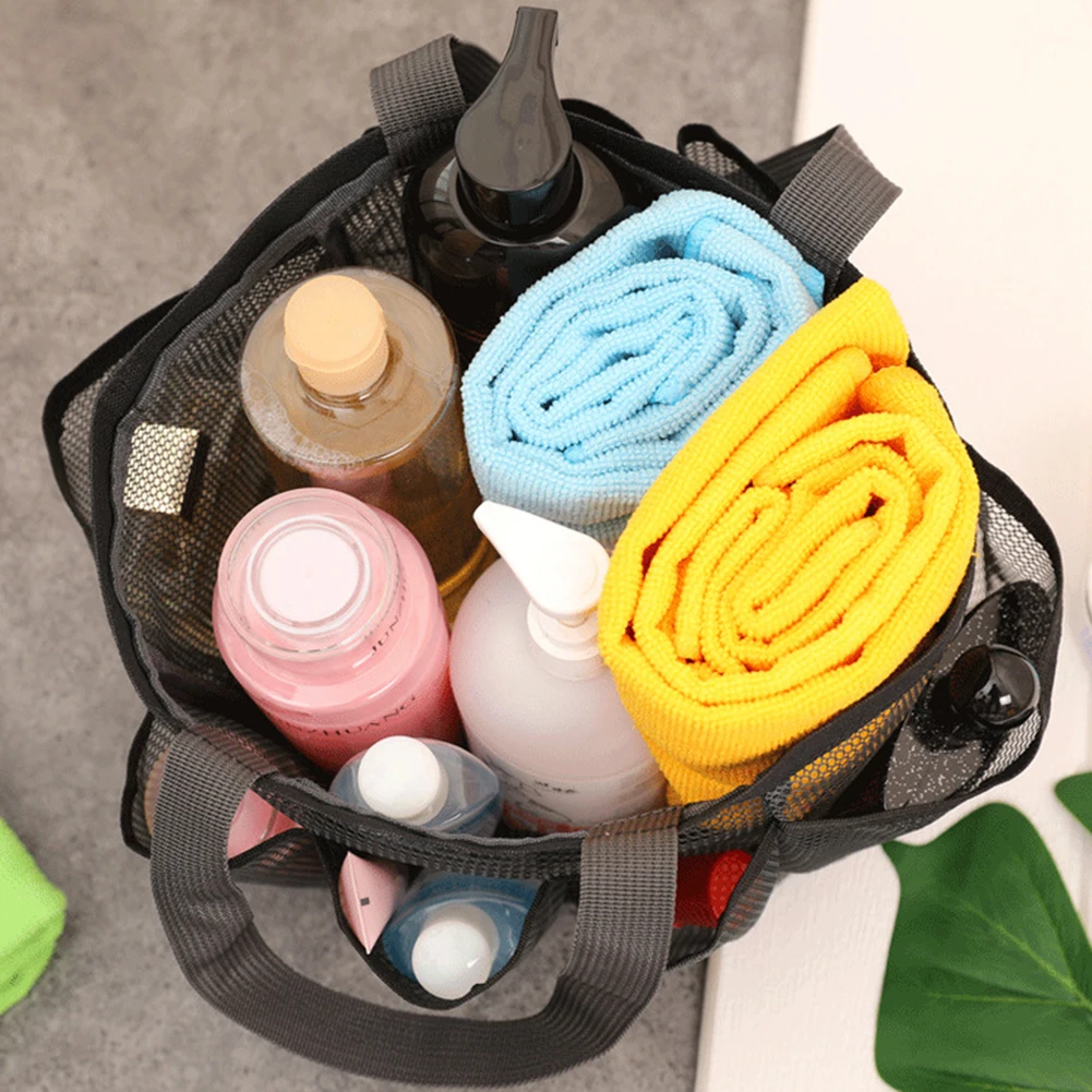 Portable Mesh Beach Bag Mesh Storage Transparent Travel Toilet Bag Mesh Shower Basket Quick Dry Bathroom Organizer Shower Tote
Portable Mesh Beach Bag Mesh Storage Transparent Travel Toilet Bag Mesh Shower Basket Quick Dry Bathroom Organizer Shower Tote