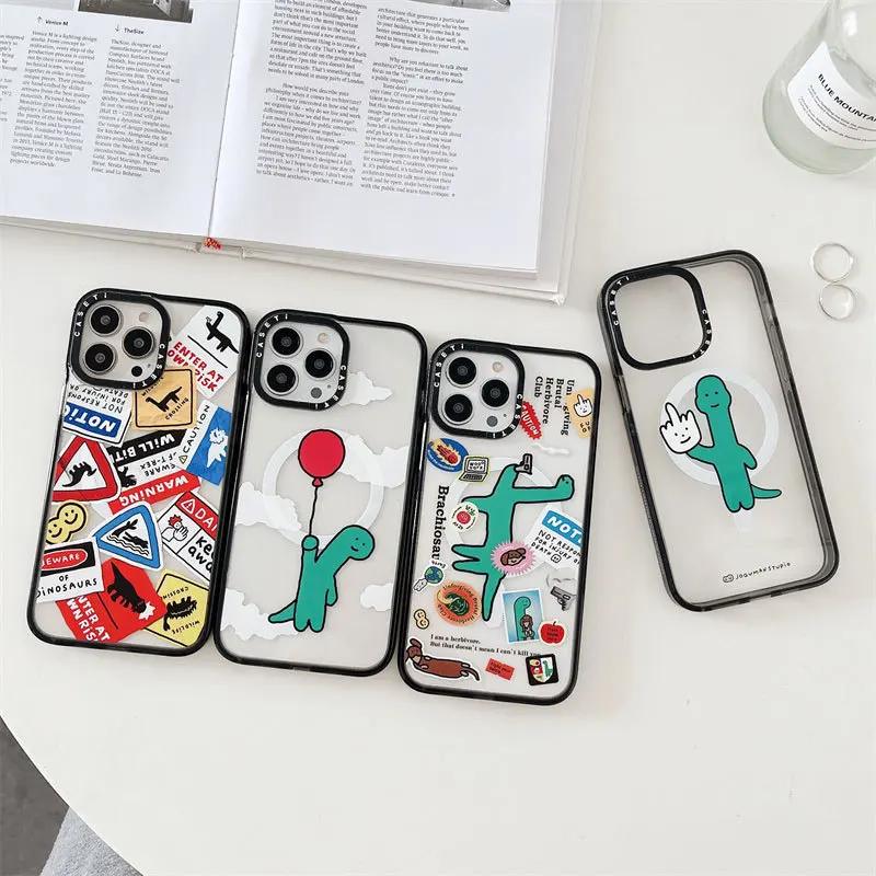 MagSafe Cartoon Dinosaur Wireless Charging Phone Case Cover for IPhone 11 12 13 14 Pro Max Case for IPhone 14 Pro Max
MagSafe Cartoon Dinosaur Wireless Charging Phone Case Cover for IPhone 11 12 13 14 Pro Max Case for IPhone 14 Pro Max