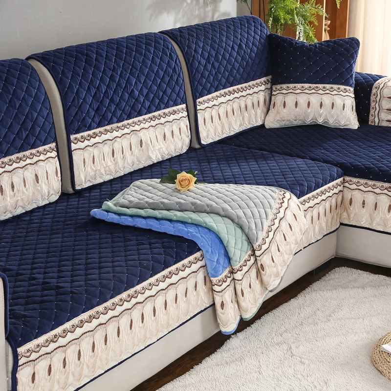 European Plush Sofa Cushion, Winter Non-slip Cushion, Simple Modern Sofa Cushion Sofa Cover.
European Plush Sofa Cushion, Winter Non-slip Cushion, Simple Modern Sofa Cushion Sofa Cover.