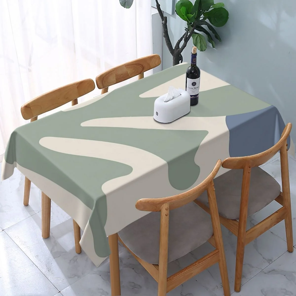 Berggruen & Cie Tablecloth Abstraction Tablecloths Polyester Novelty Waterproof Rectangular Picnic Blanket for Party Gift
Berggruen & Cie Tablecloth Abstraction Tablecloths Polyester Novelty Waterproof Rectangular Picnic Blanket for Party Gift