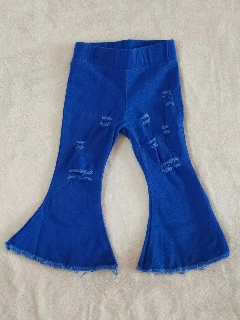 2022 Hot sale boutique girls jeans autumn winter children clothing blue denim trousers bell-bottom pants wholesale
2022 Hot sale boutique girls jeans autumn winter children clothing blue denim trousers bell-bottom pants wholesale