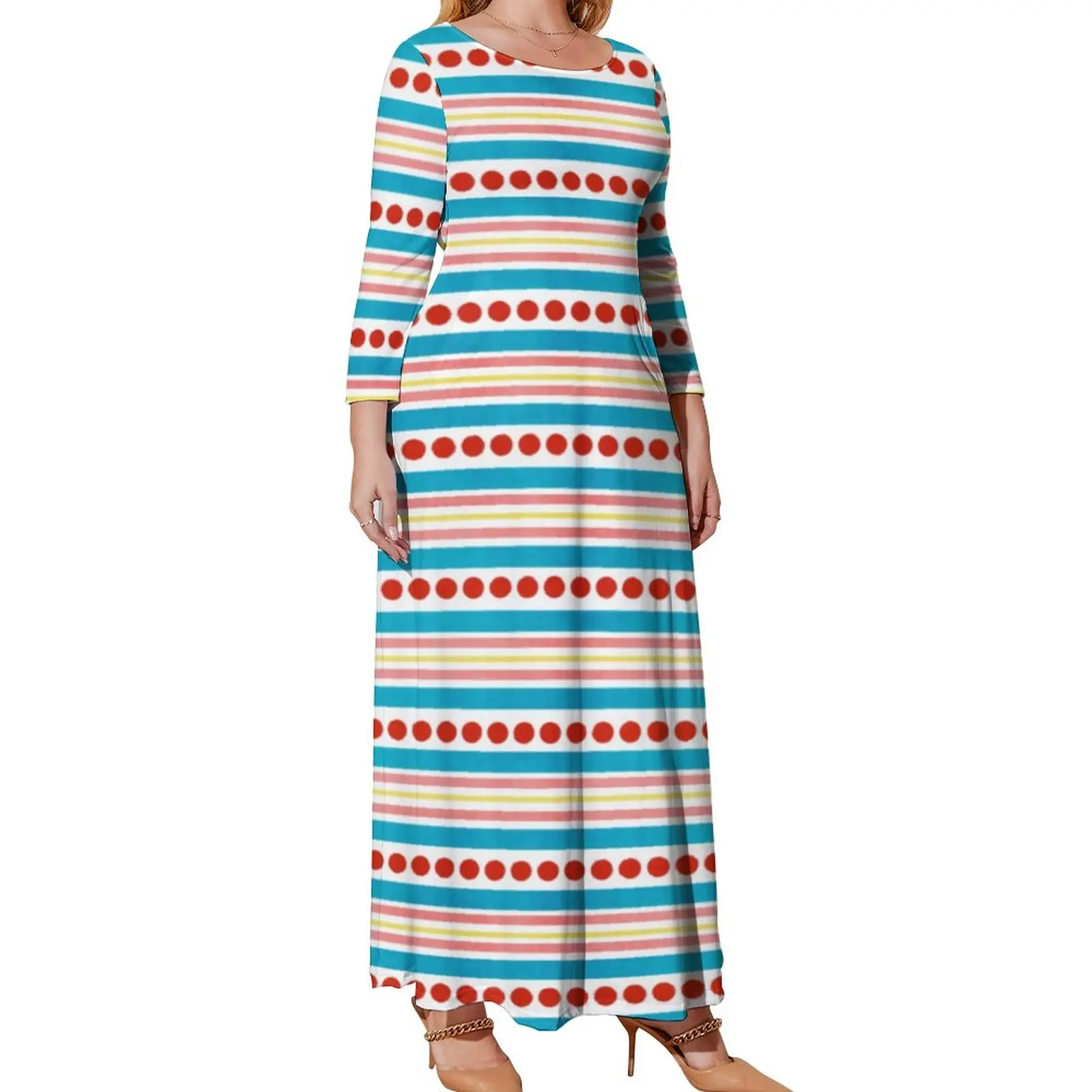 Dots And Stripes Art Dress Retro Modern Print Graphic Bohemia Dresses Street Style Long Maxi Dress Modern Clothing Plus Size 4XL
Dots And Stripes Art Dress Retro Modern Print Graphic Bohemia Dresses Street Style Long Maxi Dress Modern Clothing Plus Size 4XL