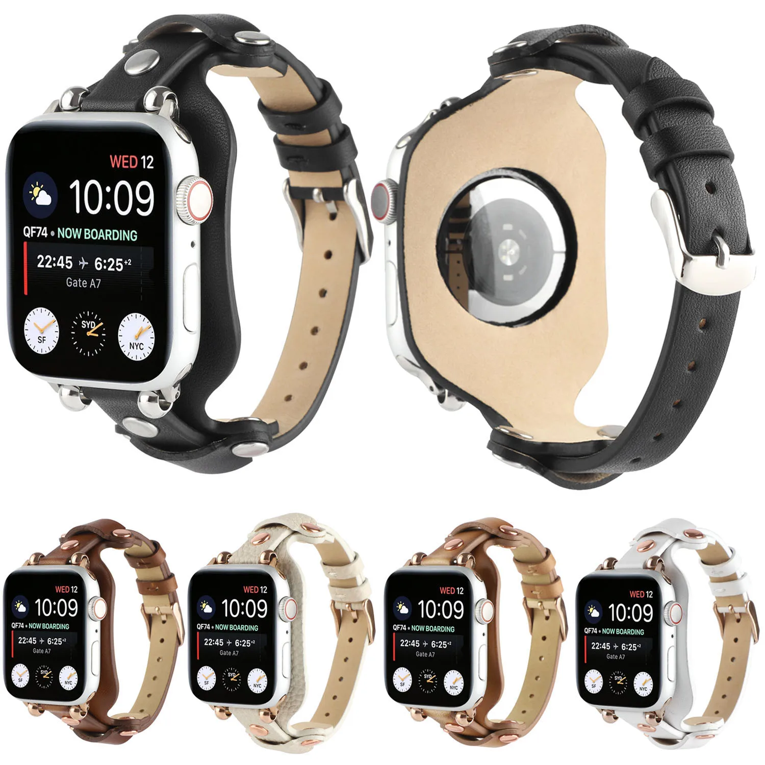 Ремешок из натуральной кожи с заклепками для Apple Watch Band 44 мм 45 мм 41 мм 40 мм 42 мм 38 мм, браслет для iWatch Series 3 4 5 6 SE 7, браслет
Ремешок из натуральной кожи с заклепками для Apple Watch Band 44 мм 45 мм 41 мм 40 мм 42 мм 38 мм, браслет для iWatch Series 3 4 5 6 SE 7, браслет