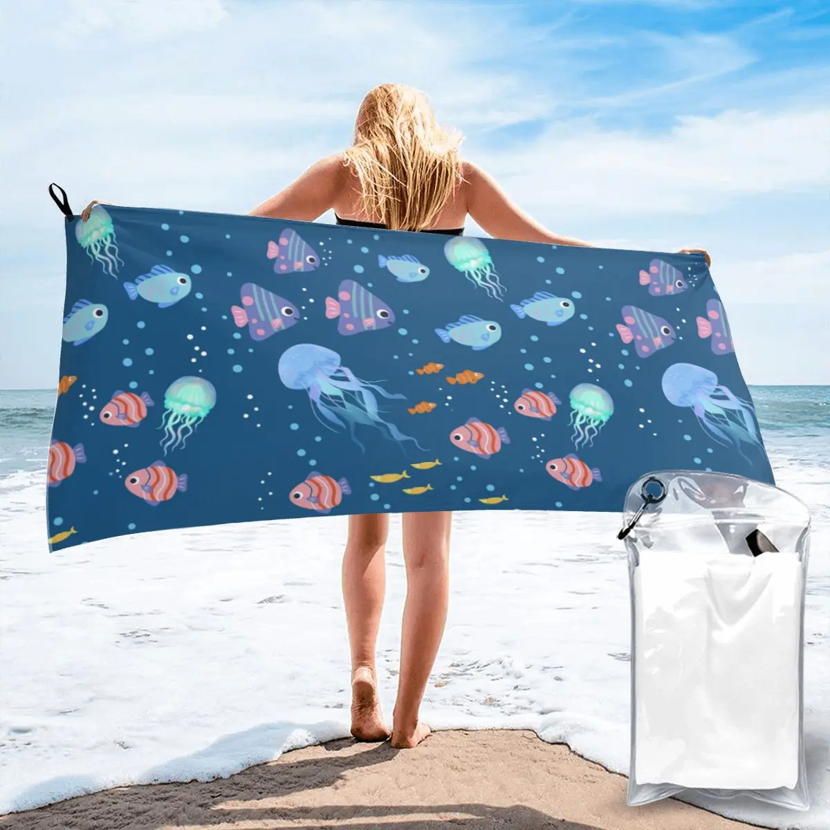 Quick Dry Travel Towel Fast Drying Ultra Soft Microfiber Towels for Camping Backpacking Yoga Swimming Gym Sports and Beach
Quick Dry Travel Towel Fast Drying Ultra Soft Microfiber Towels for Camping Backpacking Yoga Swimming Gym Sports and Beach