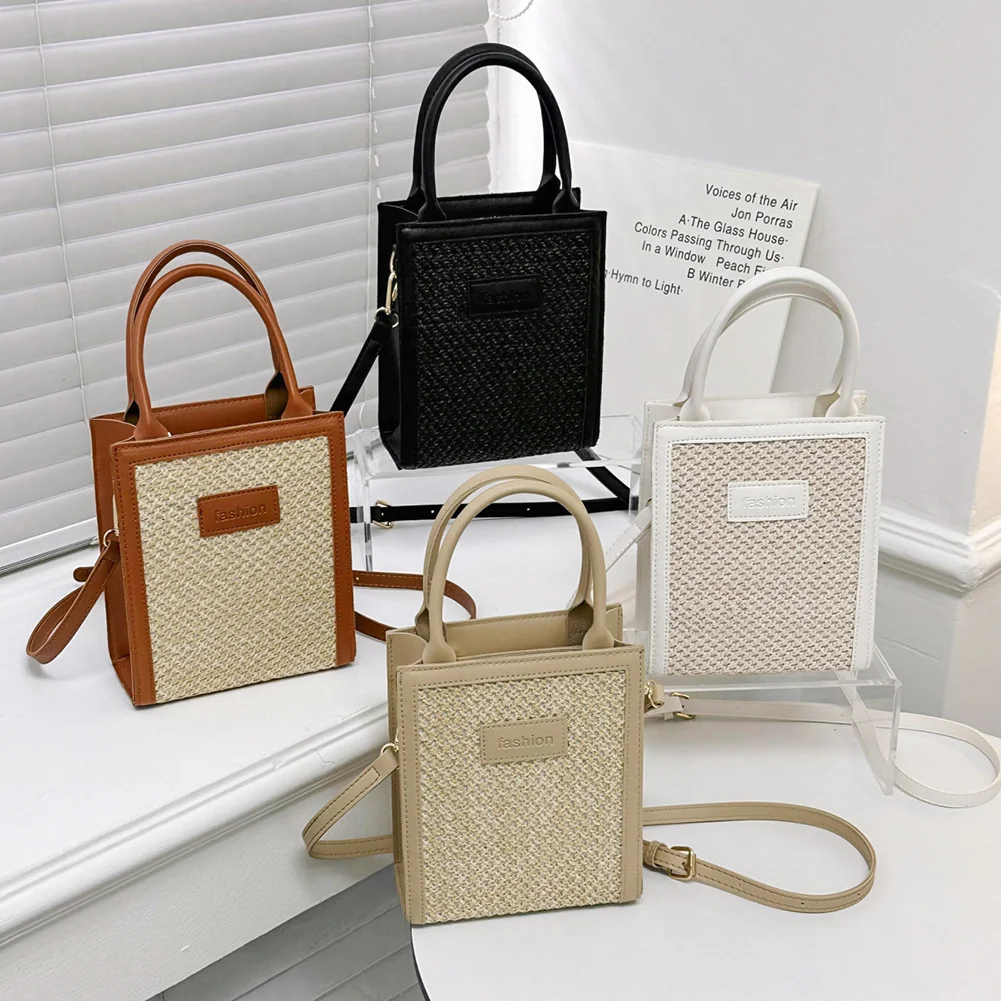 Versatile Women Messenger Bag Girl High-quality Large Bag Temperament Satchel Bags for Lady Straw Zipper Crossbody Bag Hobo Bag
Versatile Women Messenger Bag Girl High-quality Large Bag Temperament Satchel Bags for Lady Straw Zipper Crossbody Bag Hobo Bag