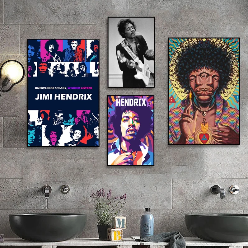 Jimi Hendrix Whitepaper Poster Whitepaper Sticker DIY Room Bar Cafe Vintage Decorative Painting
Jimi Hendrix Whitepaper Poster Whitepaper Sticker DIY Room Bar Cafe Vintage Decorative Painting