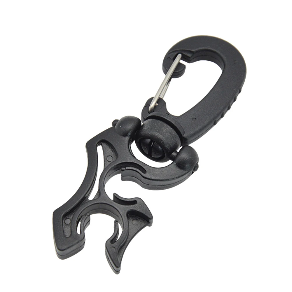 Scuba Diving Triple BCD Hose Holder Retainer With Rotatable Folding Clip Snap Hook Equipment For Regulators Gauges Hoses
Scuba Diving Triple BCD Hose Holder Retainer With Rotatable Folding Clip Snap Hook Equipment For Regulators Gauges Hoses