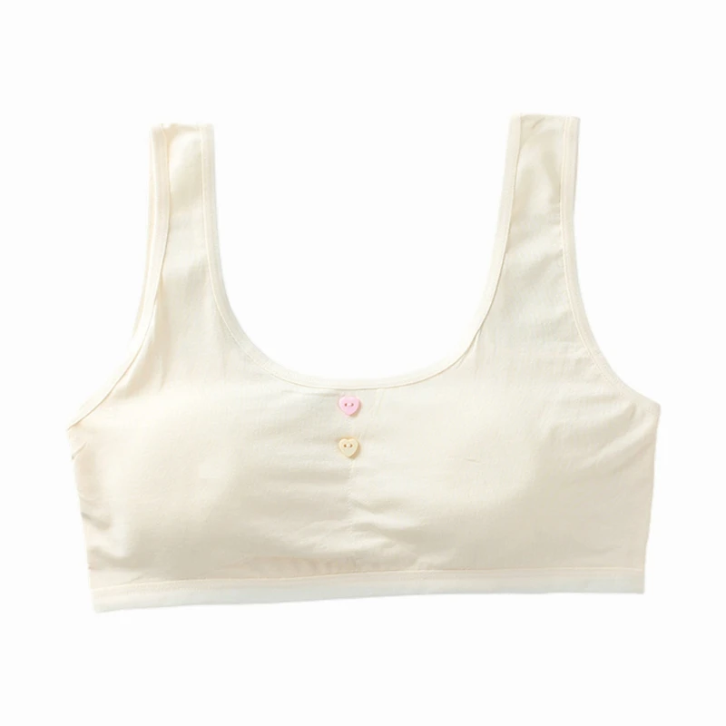 Cute Girls Training Bra Crop Training Bras for Girls Seamless Bra Wireless Padded Bra with Removable Cup
Cute Girls Training Bra Crop Training Bras for Girls Seamless Bra Wireless Padded Bra with Removable Cup