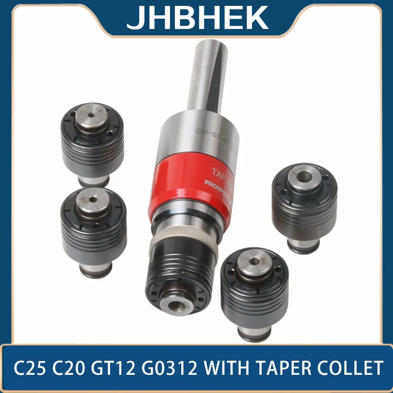 C25 C20 GT12 G0312 with 6pcs G3 DIN JIS ISOcollets taper robust construction tap holder Floating TER Tapping Collet Chuck Holder
C25 C20 GT12 G0312 with 6pcs G3 DIN JIS ISOcollets taper robust construction tap holder Floating TER Tapping Collet Chuck Holder