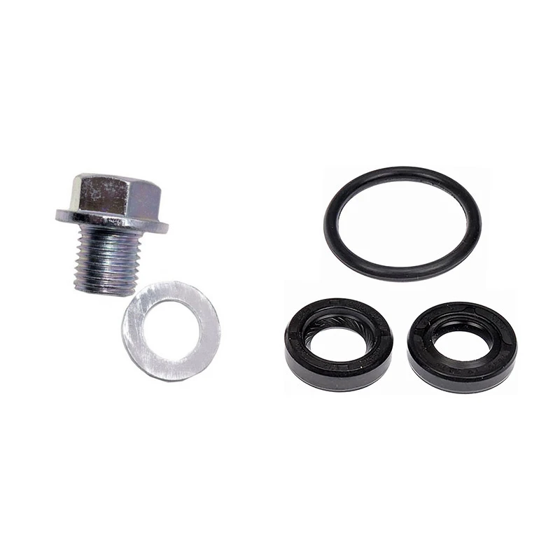 Engine Oil Pan Drain Bolt Plug With Washer For Honda/Acura & 028247 Oil Distributor Seal O-Ring Kit For Select 1975-2002
Engine Oil Pan Drain Bolt Plug With Washer For Honda/Acura & 028247 Oil Distributor Seal O-Ring Kit For Select 1975-2002