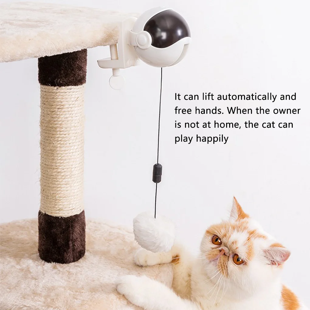 Electric Automatic Lifting Cat Ball Toy Interactive Puzzle Smart Pet Cat Ball Teaser Toys Pet Supply Lifting Balls Electric
Electric Automatic Lifting Cat Ball Toy Interactive Puzzle Smart Pet Cat Ball Teaser Toys Pet Supply Lifting Balls Electric