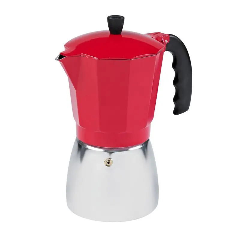 

Cup Red Traditional Aluminum Espresso Stovetop Coffeemaker Pitcher Milk frothing jug Milk frother jug Frother Milk pitcher Stain