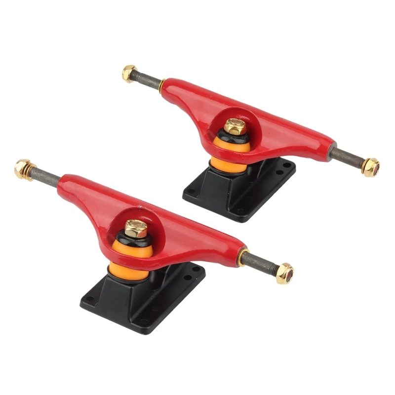 PUENTE 2Pcs Generic 5 Inch Adult Skateboard Bracket Truck Accessory Alloy Shock Resistant Skateboard Trucks
PUENTE 2Pcs Generic 5 Inch Adult Skateboard Bracket Truck Accessory Alloy Shock Resistant Skateboard Trucks