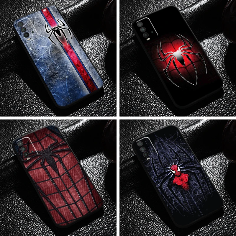 Spiderman Logo Phone Case For Xiaomi Redmi 9T Funda Carcasa Black Back Liquid Silicon Silicone Cover
Spiderman Logo Phone Case For Xiaomi Redmi 9T Funda Carcasa Black Back Liquid Silicon Silicone Cover