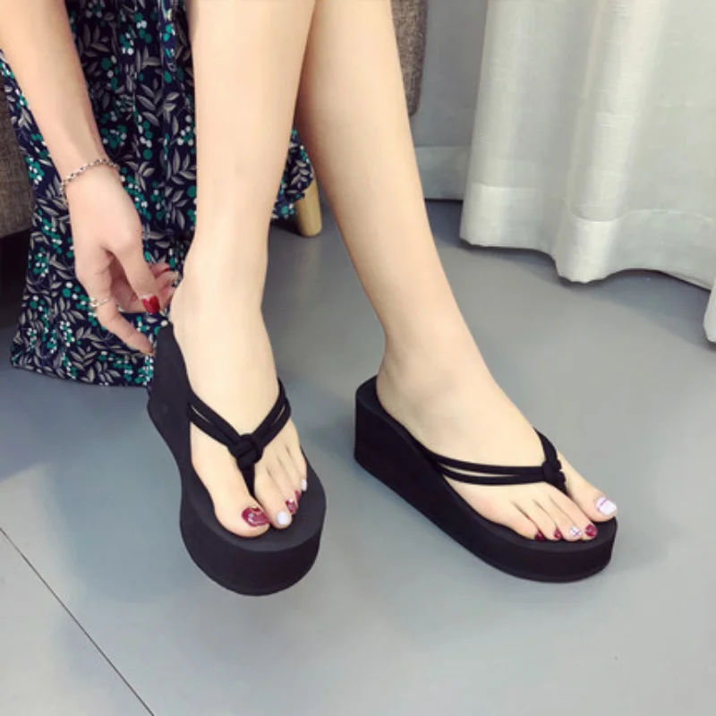 Women 'S Summer Non-Slip Wedge Beach Shoes Fashion Gril's Wear Seaside Slippers DY1384
Women 'S Summer Non-Slip Wedge Beach Shoes Fashion Gril's Wear Seaside Slippers DY1384
