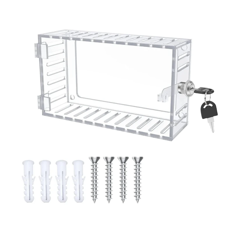 Ящик для термостата YYSD с ключом, крышка термостата с замком, настенные акриловые прозрачные защитные ограждения термостата с
Ящик для термостата YYSD с ключом, крышка термостата с замком, настенные акриловые прозрачные защитные ограждения термостата с