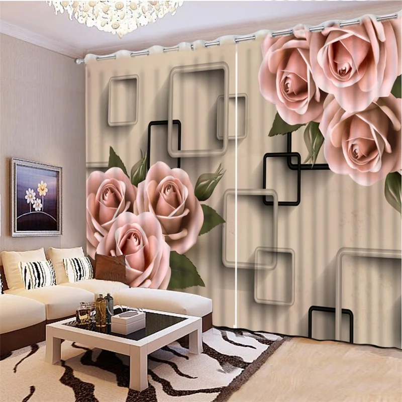 3D Window Curtain Printing Living Room Bedroom Curtain Drapes Rose Wedding Room Curtain Home Decor
3D Window Curtain Printing Living Room Bedroom Curtain Drapes Rose Wedding Room Curtain Home Decor