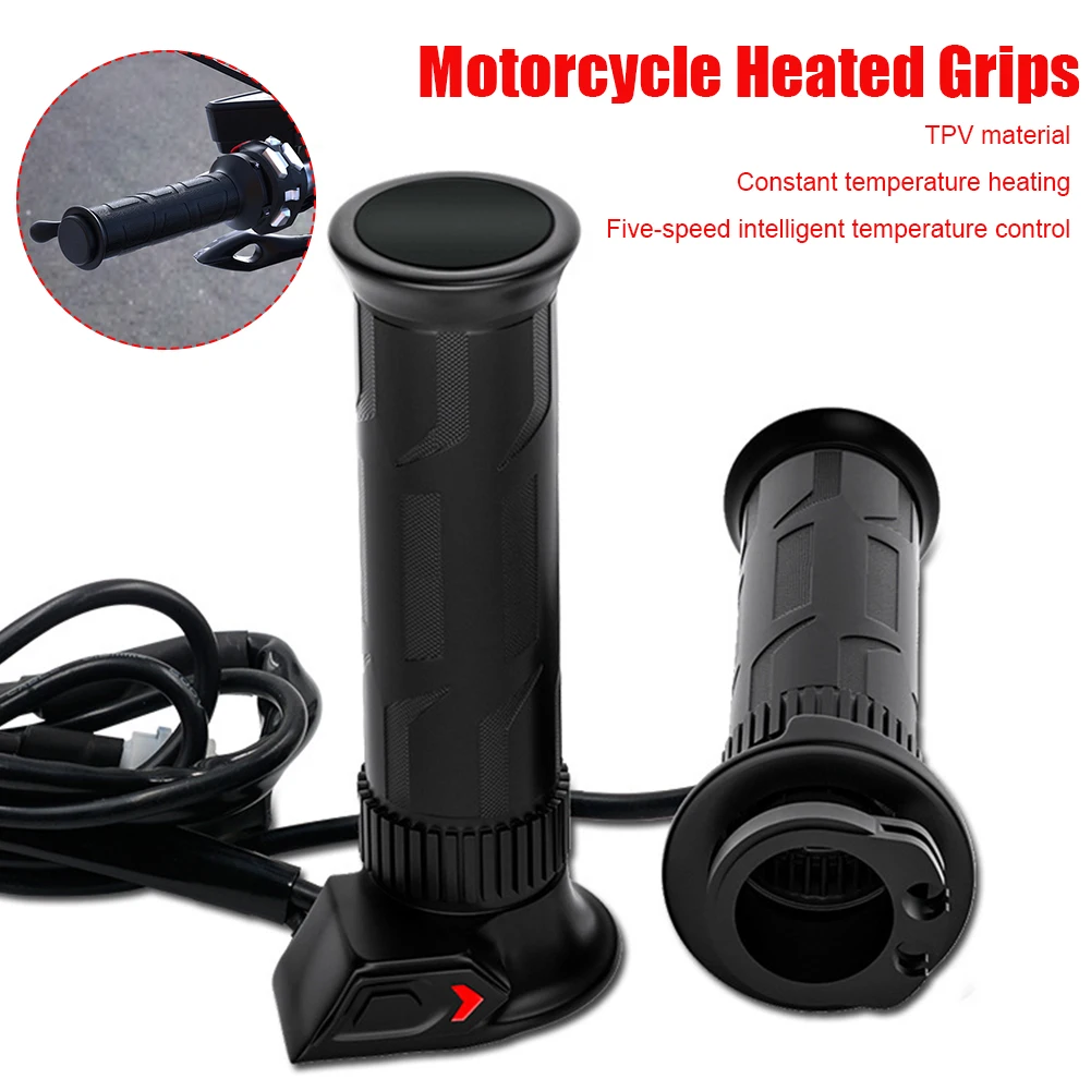 Black 22.2mm Motorcycle Hand Heated Grips Handlebar Electric Hot Handlebar Warmer Temperature Adjustment Motorcycle Parts
Black 22.2mm Motorcycle Hand Heated Grips Handlebar Electric Hot Handlebar Warmer Temperature Adjustment Motorcycle Parts