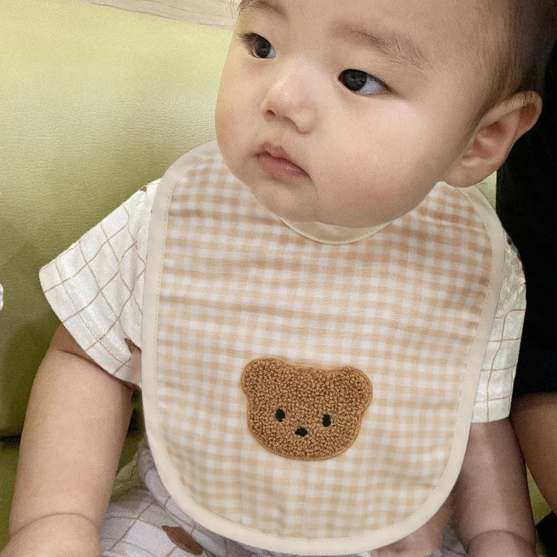 Baby Bib Cotton Cute Cartoon Bear Print Adjustable Tether Saliva Towel Waterproof Anti Spitting Milk Easy Clean Bib New Hot Sale
Baby Bib Cotton Cute Cartoon Bear Print Adjustable Tether Saliva Towel Waterproof Anti Spitting Milk Easy Clean Bib New Hot Sale