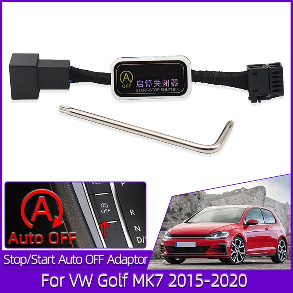 Stop Start System Automatically Off Disable Cable Adaptor For VW Golf MK7 7.5 2015-2020 Close Canceller Device Conversion Plug
Stop Start System Automatically Off Disable Cable Adaptor For VW Golf MK7 7.5 2015-2020 Close Canceller Device Conversion Plug