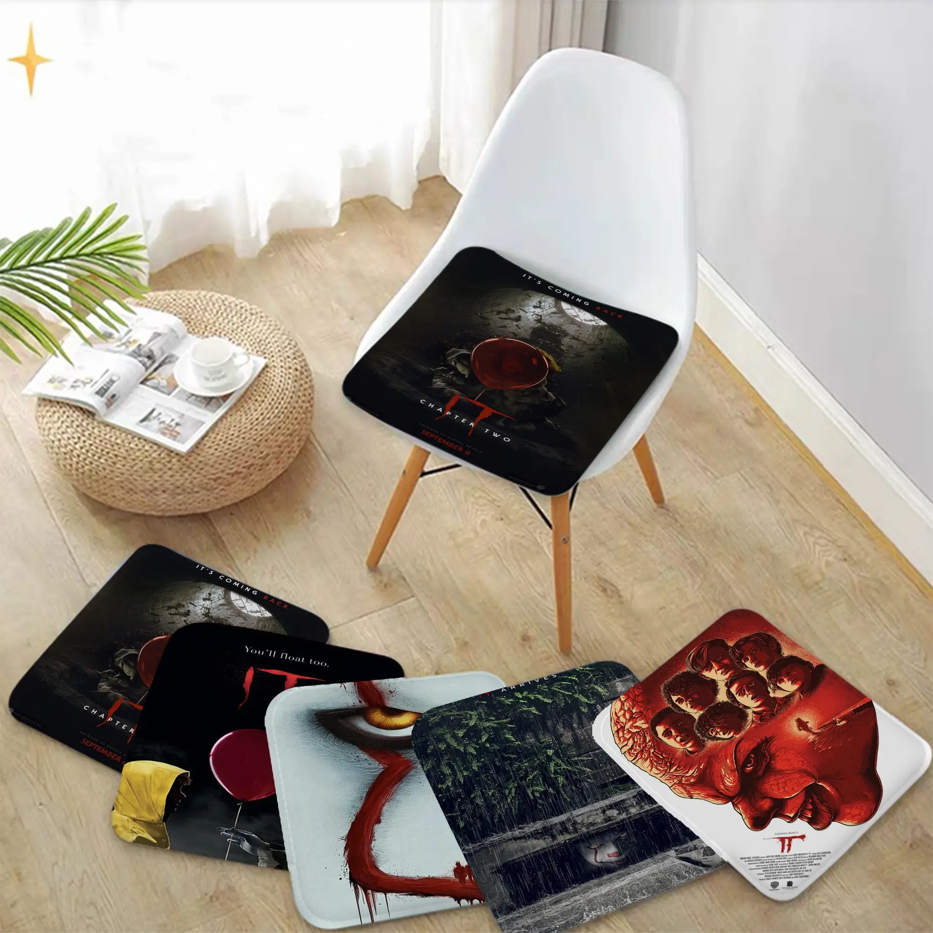 Horror Film It Creative Seat Pad Household Cushion Soft Plush Chair Mat Winter Office Bar Sofa Decor Tatami
Horror Film It Creative Seat Pad Household Cushion Soft Plush Chair Mat Winter Office Bar Sofa Decor Tatami