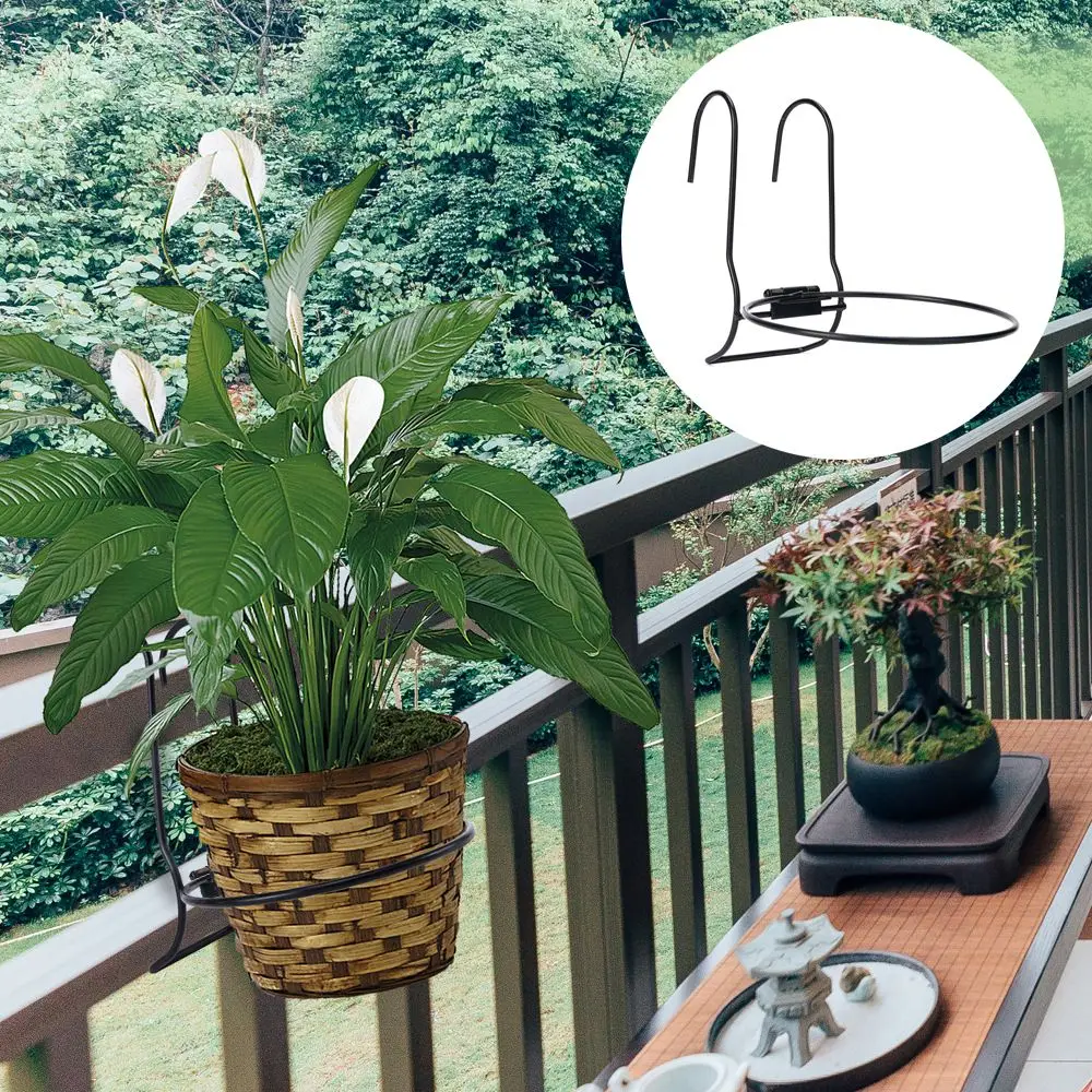 Sturdy Metal Office Railing Flower Pot Holder Planter Pot Stand Wall Mounting Planters Rack
Sturdy Metal Office Railing Flower Pot Holder Planter Pot Stand Wall Mounting Planters Rack