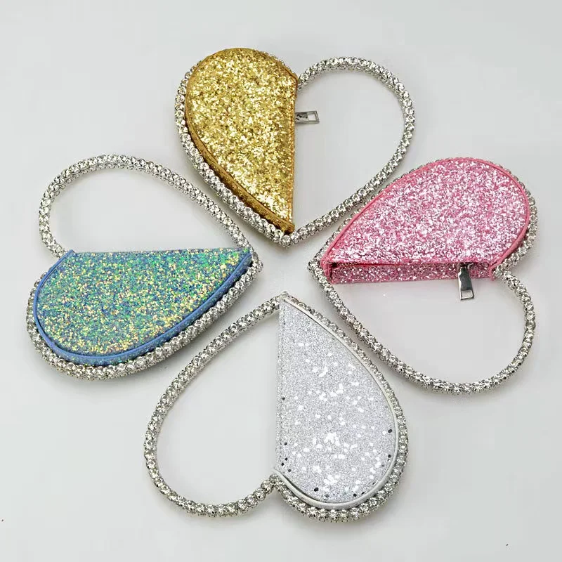 Rhinestone Diamond Metal Handle Evening Dress Bag Women Elegant Shiny Designer Clutch Purse For Party Wedding Ladies Handbag 
Rhinestone Diamond Metal Handle Evening Dress Bag Women Elegant Shiny Designer Clutch Purse For Party Wedding Ladies Handbag