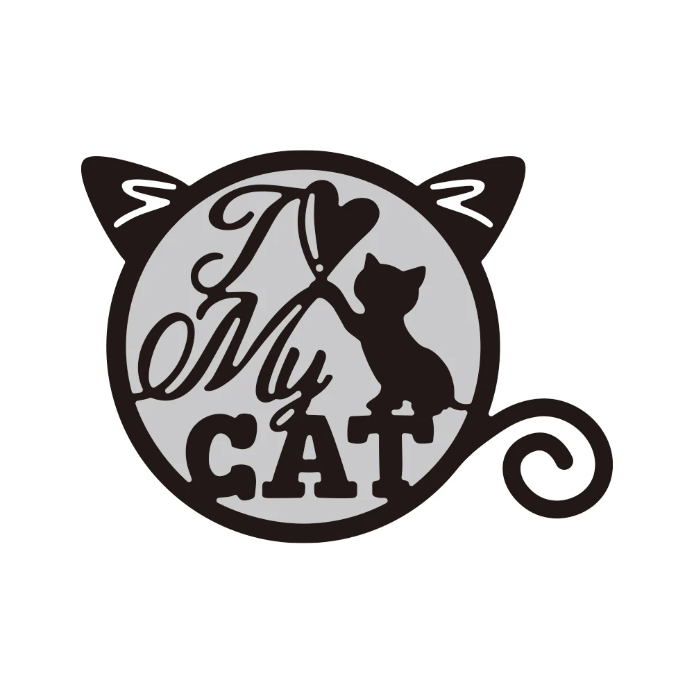 I Love My Cat Metal Cutting Dies Set Cat Head Cutout for DIY Scrapbooking Paper Crafting Album Photo Cards Project 2023 New Dies 
I Love My Cat Metal Cutting Dies Set Cat Head Cutout for DIY Scrapbooking Paper Crafting Album Photo Cards Project 2023 New Dies