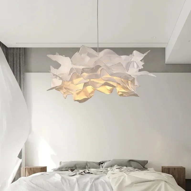 Lamps Flower Lights Ceiling Art DIY Cloud Lampshade Pendant Decoration Chandelier for Living Room Bedroom Bar Cloth Shop Use E27
Lamps Flower Lights Ceiling Art DIY Cloud Lampshade Pendant Decoration Chandelier for Living Room Bedroom Bar Cloth Shop Use E27
