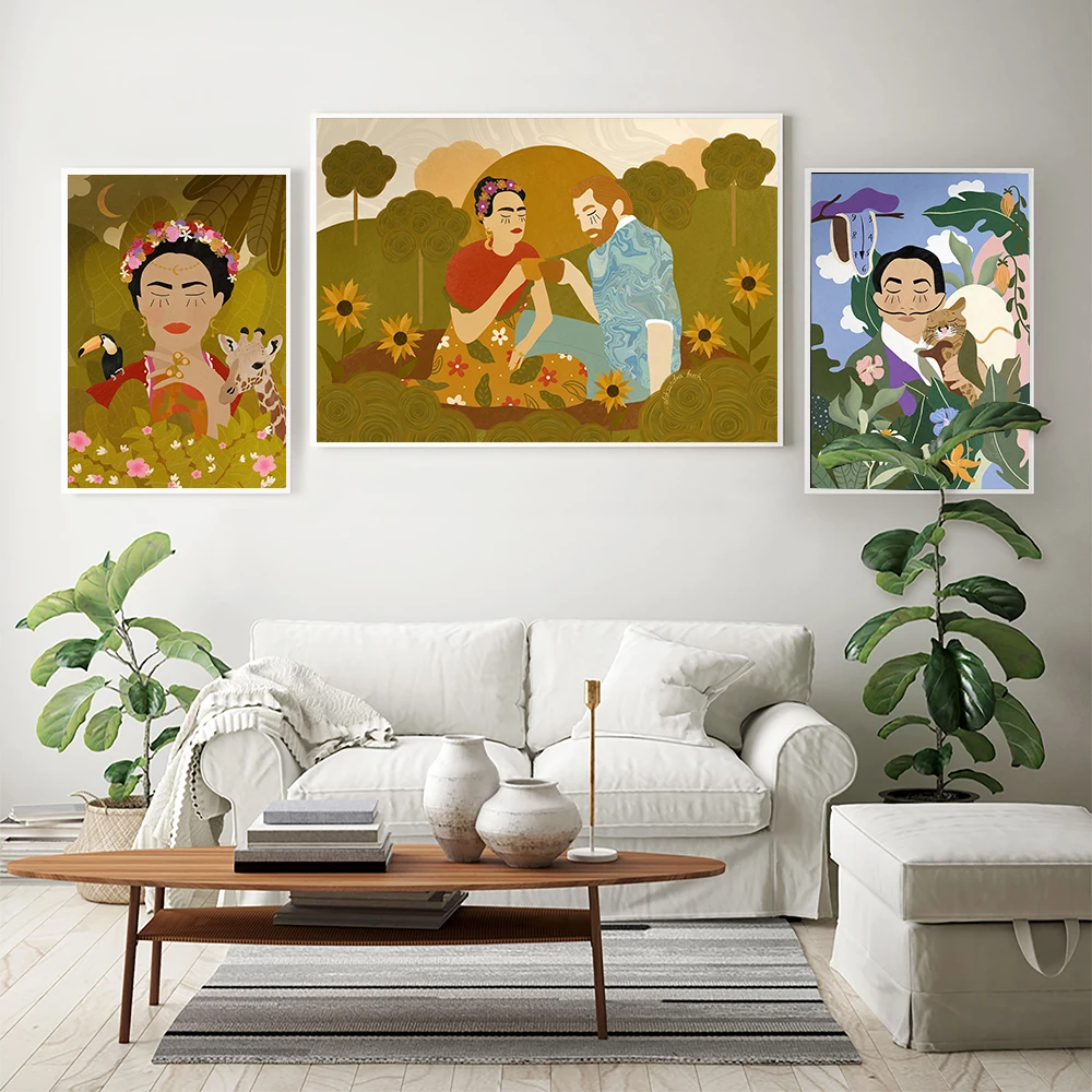 Modern Poster Portrait Flower Canvas Painting Scandinavian Art Print Cartoon Picasso Wall Picture For Living Room Home Decor
Modern Poster Portrait Flower Canvas Painting Scandinavian Art Print Cartoon Picasso Wall Picture For Living Room Home Decor