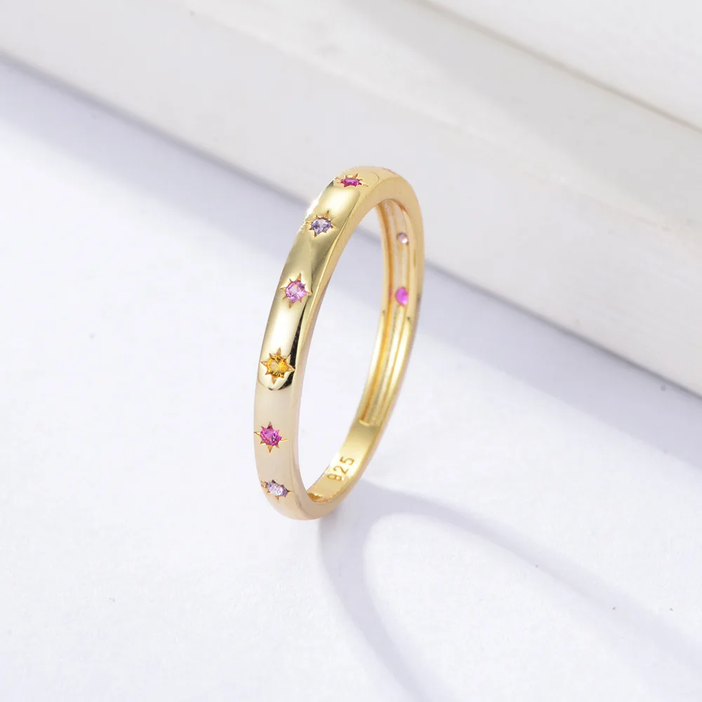 S925 Sterling Silver Color Zircon Ring Female European and American Ins Niche Design Geometric Hexagram Ring Tide Hand Jewelry
S925 Sterling Silver Color Zircon Ring Female European and American Ins Niche Design Geometric Hexagram Ring Tide Hand Jewelry
