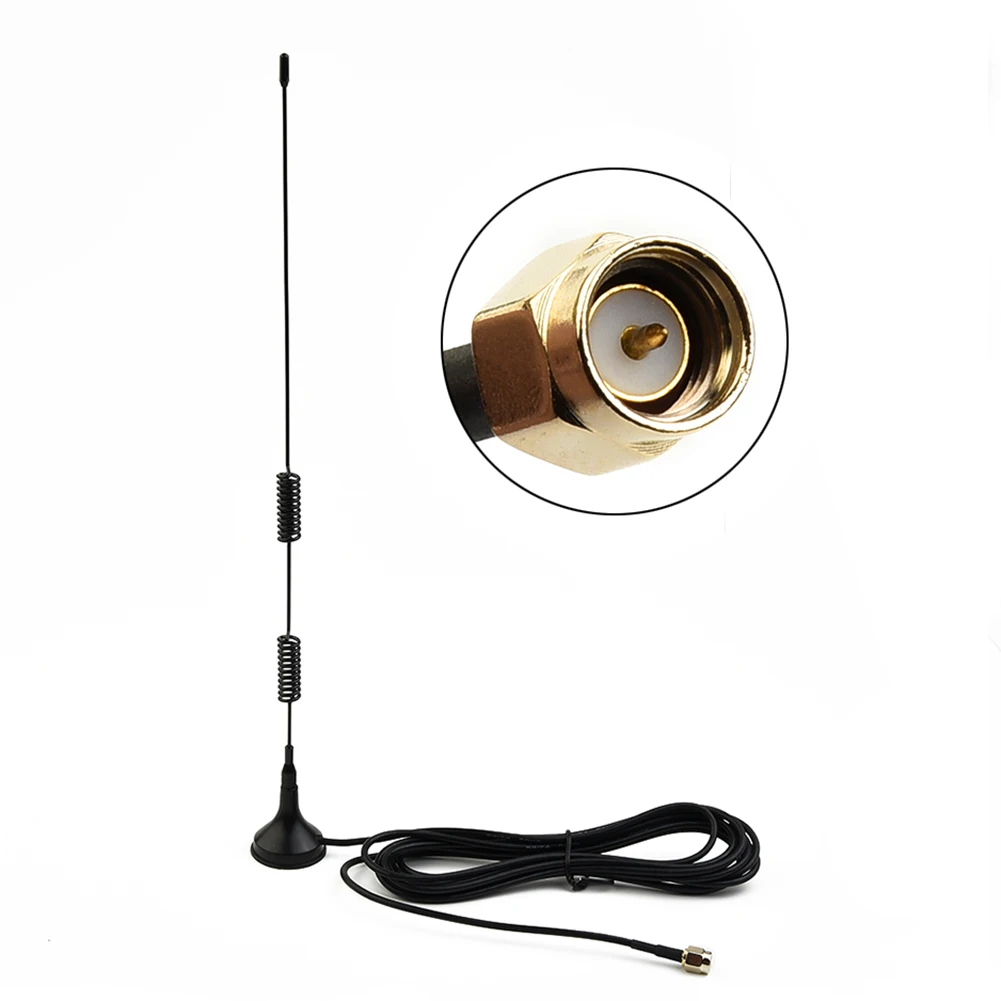 Dual Band VHF UHF 136-174MHz 400-470MHz Ham Radio Antenna SMA Male 300CM RG174 Coaxial Cable Antenna Car Accessories
Dual Band VHF UHF 136-174MHz 400-470MHz Ham Radio Antenna SMA Male 300CM RG174 Coaxial Cable Antenna Car Accessories