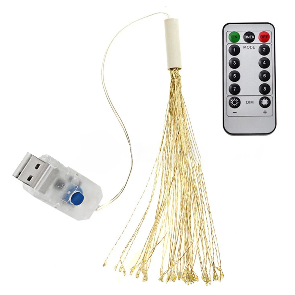 LED Firework Romantic Sweet Multifunctional Light Waterproof 8 Modes Hanging Indoor Outdoors Lights Lamps Christmas
LED Firework Romantic Sweet Multifunctional Light Waterproof 8 Modes Hanging Indoor Outdoors Lights Lamps Christmas