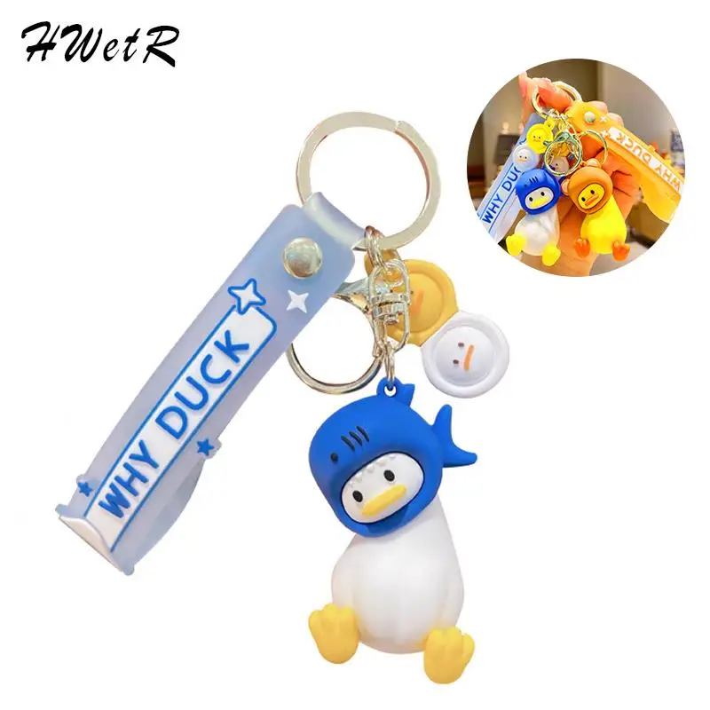 Funny Creative Sitting Duck Key Chain Pendant Dinosaur Shark Head Funny Duck Doll Keyring Women Men Bag Decoration
Funny Creative Sitting Duck Key Chain Pendant Dinosaur Shark Head Funny Duck Doll Keyring Women Men Bag Decoration