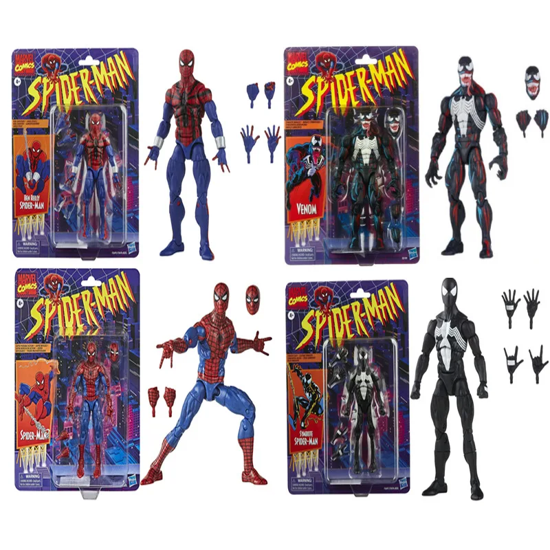 

Anime Marvel Avengers Alliance Spider-man Action Figure Venom Venom Joint Movable Garage Kit Model Decoration Birthday Gifts