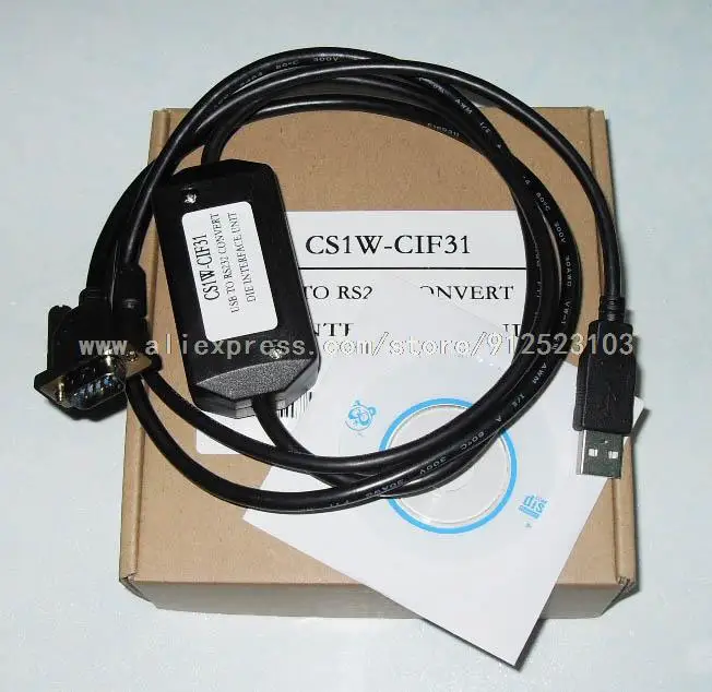 Conversion cable USB-RS232 USB-CIF31 Programming cable for OMRON PLC CS1W-CIF31 Support Win7 Win8
Conversion cable USB-RS232 USB-CIF31 Programming cable for OMRON PLC CS1W-CIF31 Support Win7 Win8