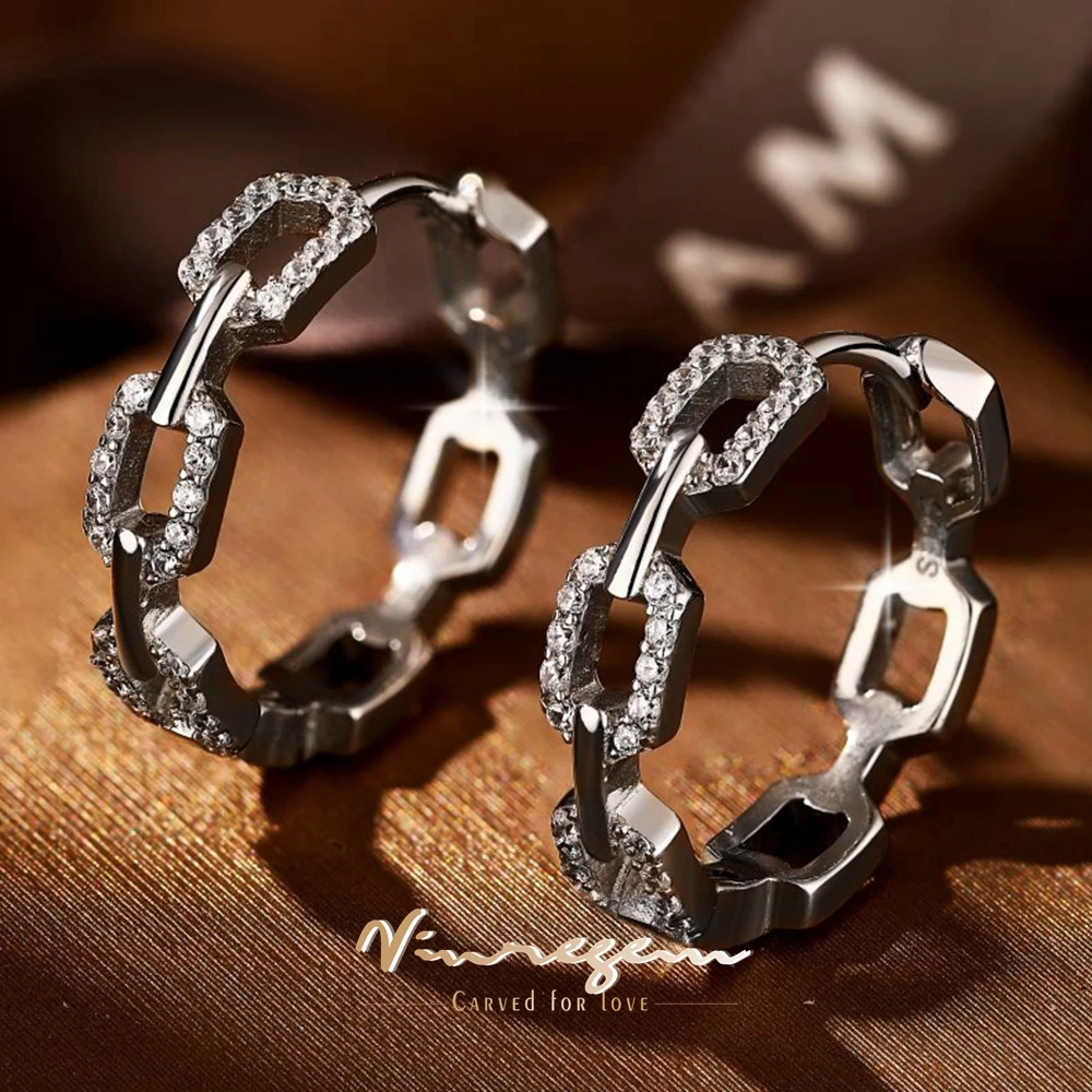 Vinregem Lab Created Sapphire Gemstone Personality Hoop Earrings for Women 925 Sterling Silver Party Fine Jewelry Gift Wholesale
Vinregem Lab Created Sapphire Gemstone Personality Hoop Earrings for Women 925 Sterling Silver Party Fine Jewelry Gift Wholesale