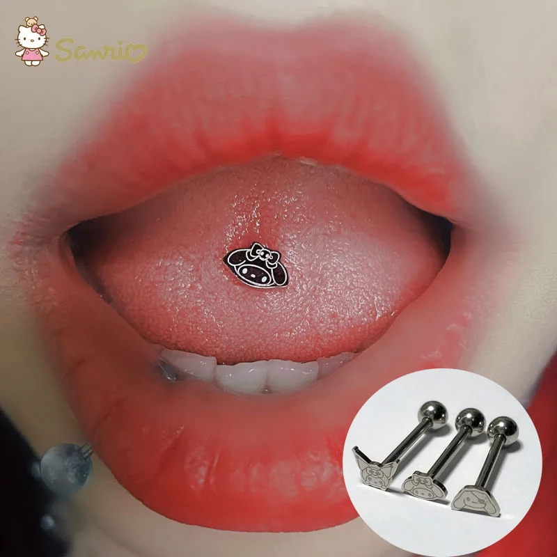 2022 New Personality Sanrios My Melody Kuromi Lingual Nail Tongue Accessories Cartoon Kawaii Cinnamoroll Puncture Ornament
2022 New Personality Sanrios My Melody Kuromi Lingual Nail Tongue Accessories Cartoon Kawaii Cinnamoroll Puncture Ornament