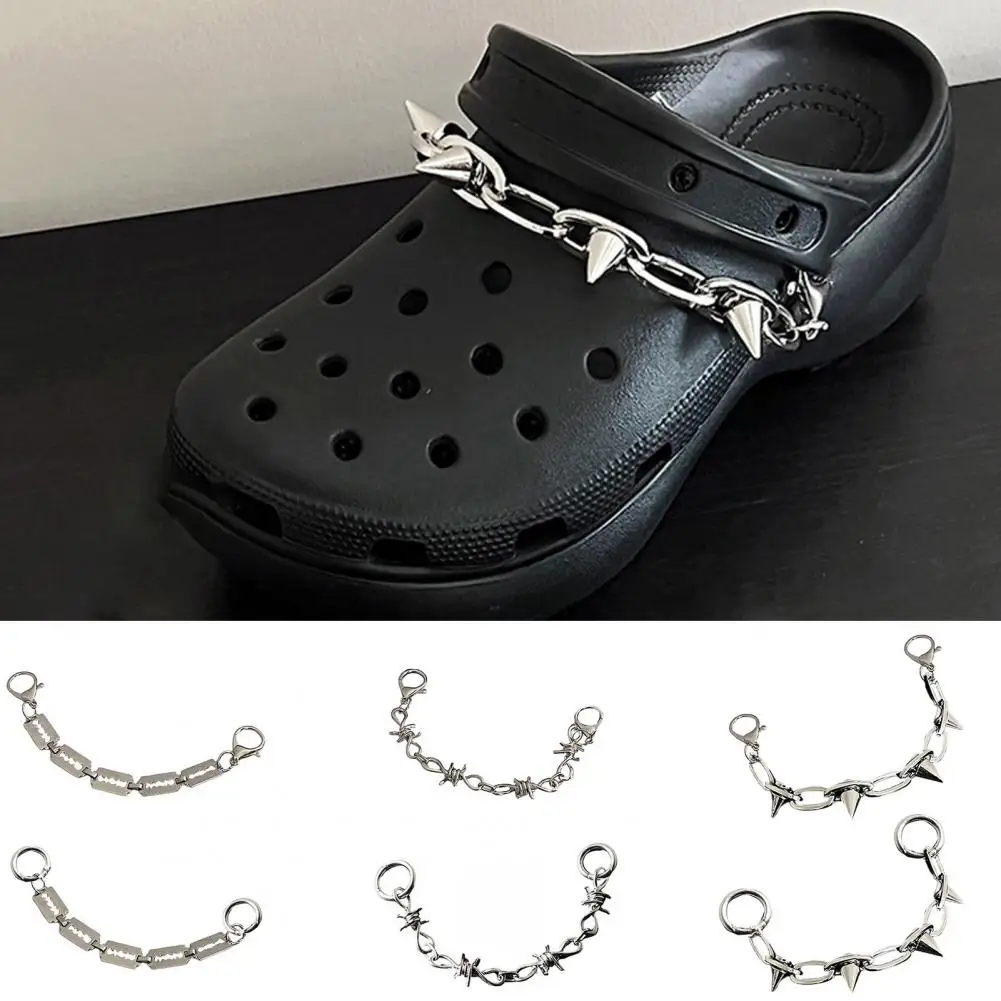 Shoe Chain Decor Excellent Rust-proof Multiple Styles Party Favor Shoe Ornament Shoe Decoration
Shoe Chain Decor Excellent Rust-proof Multiple Styles Party Favor Shoe Ornament Shoe Decoration