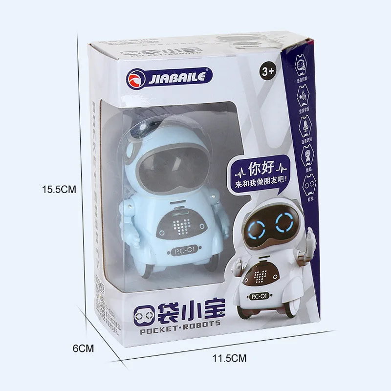 939A Pocket Robot Lntelligent Robot Speech Recognition Mutational Learning Multi-Functional Children's Toy 
939A Pocket Robot Lntelligent Robot Speech Recognition Mutational Learning Multi-Functional Children's Toy